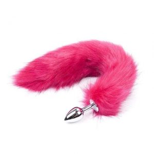 Anal Plug Fox Tail Pink