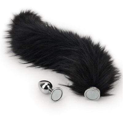 Cat Tail Anal Plug Magnetic