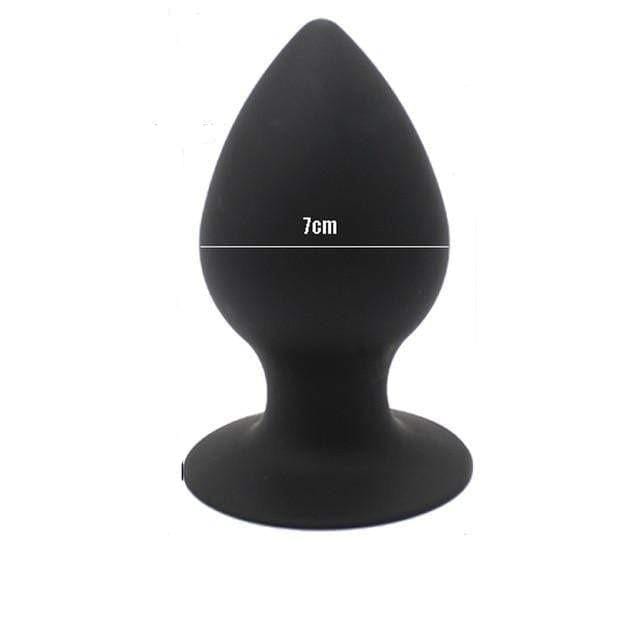 Xxl Silicone Anal Plug Classic Suction Cup